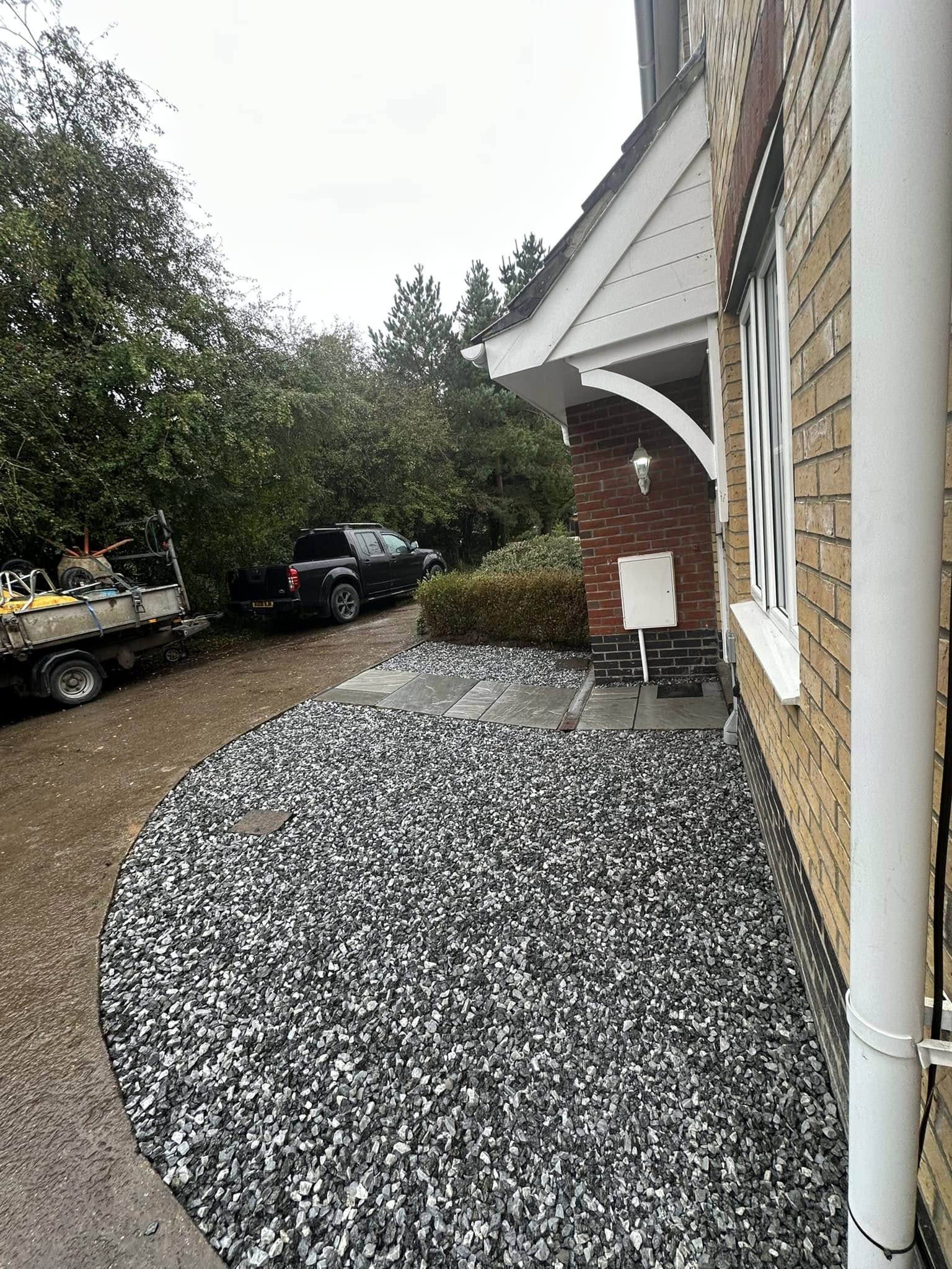 Landscaping and building project by Beales Building & Landscaping in Norfolk
