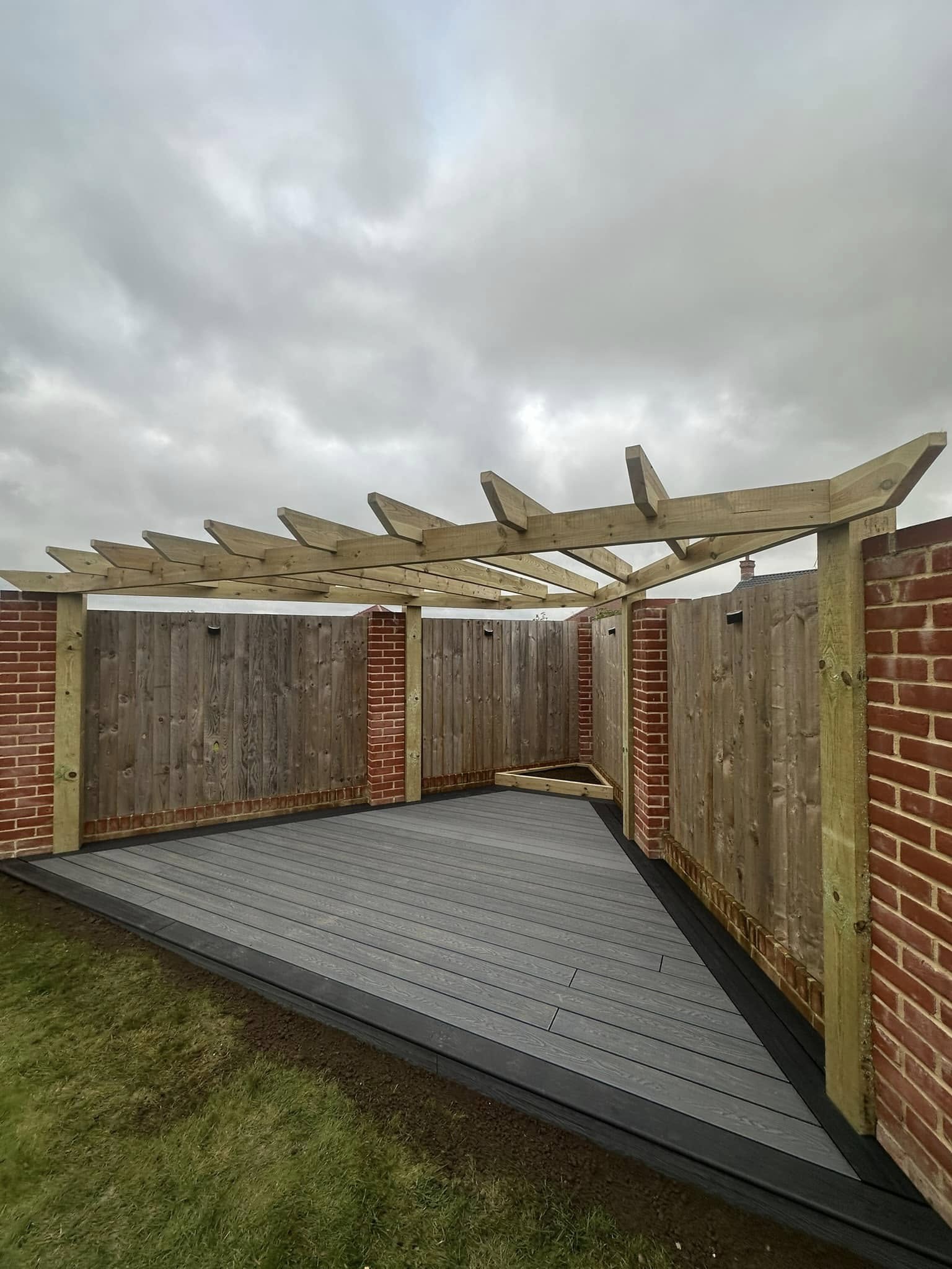Landscaping and building project by Beales Building & Landscaping in Norfolk
