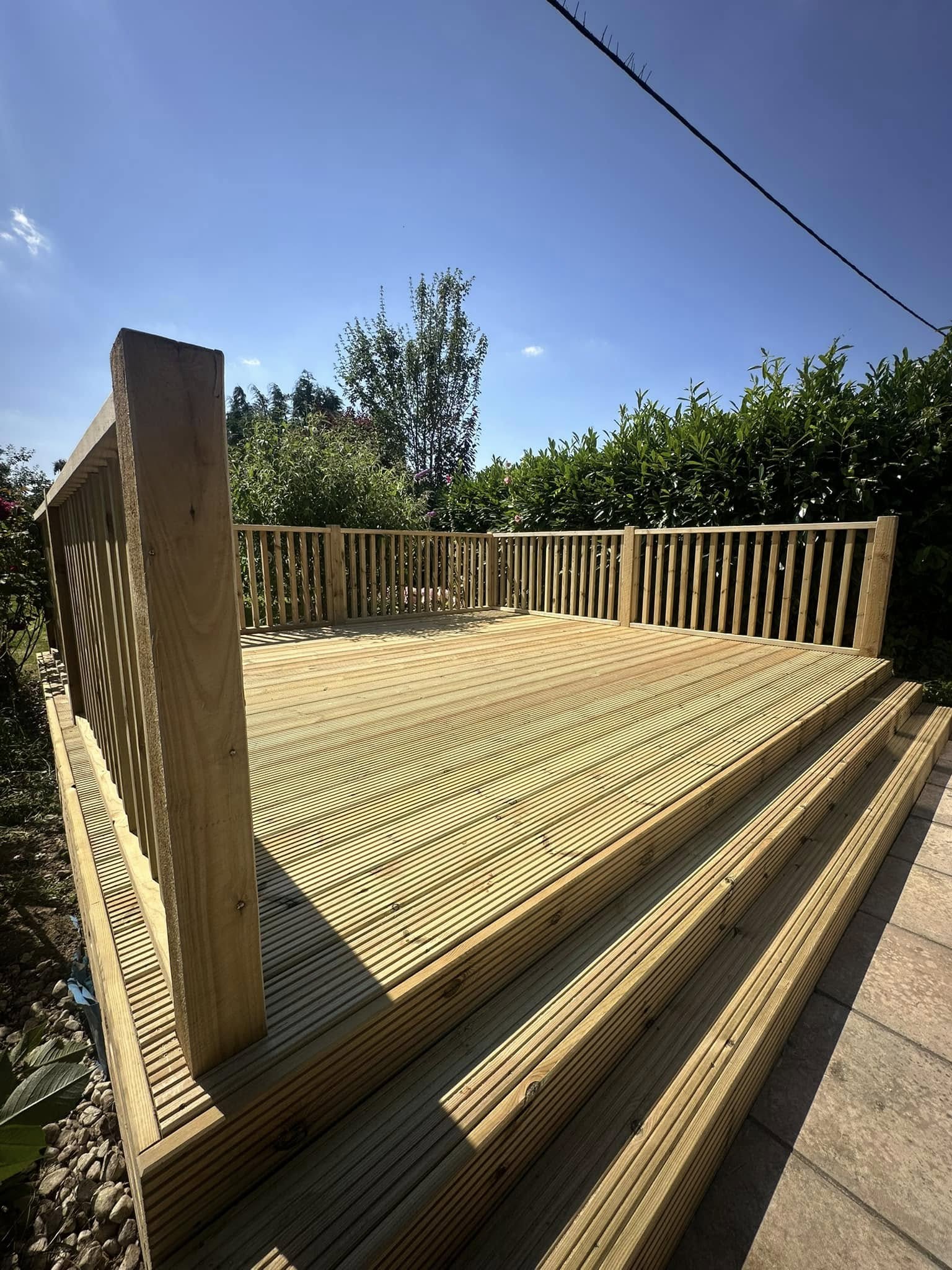 Landscaping and building project by Beales Building & Landscaping in Norfolk