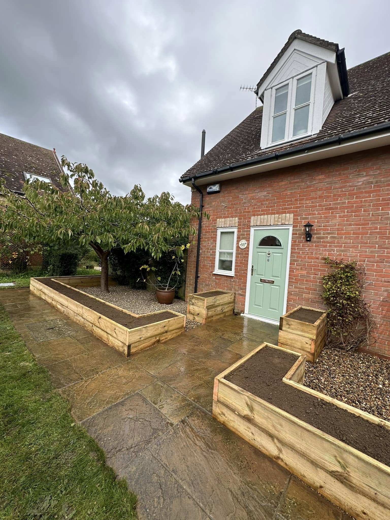 Landscaping and building project by Beales Building & Landscaping in Norfolk