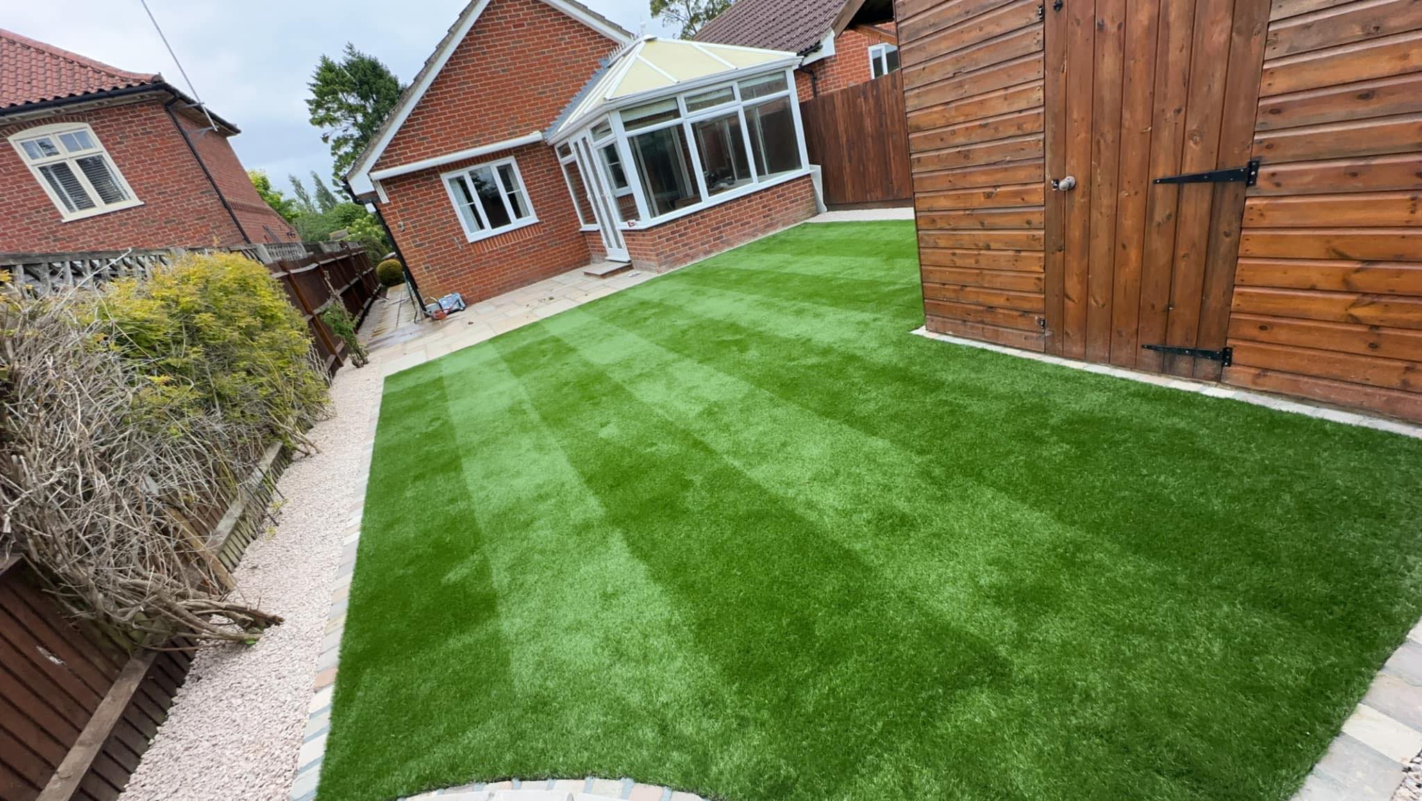 Landscaping and building project by Beales Building & Landscaping in Norfolk