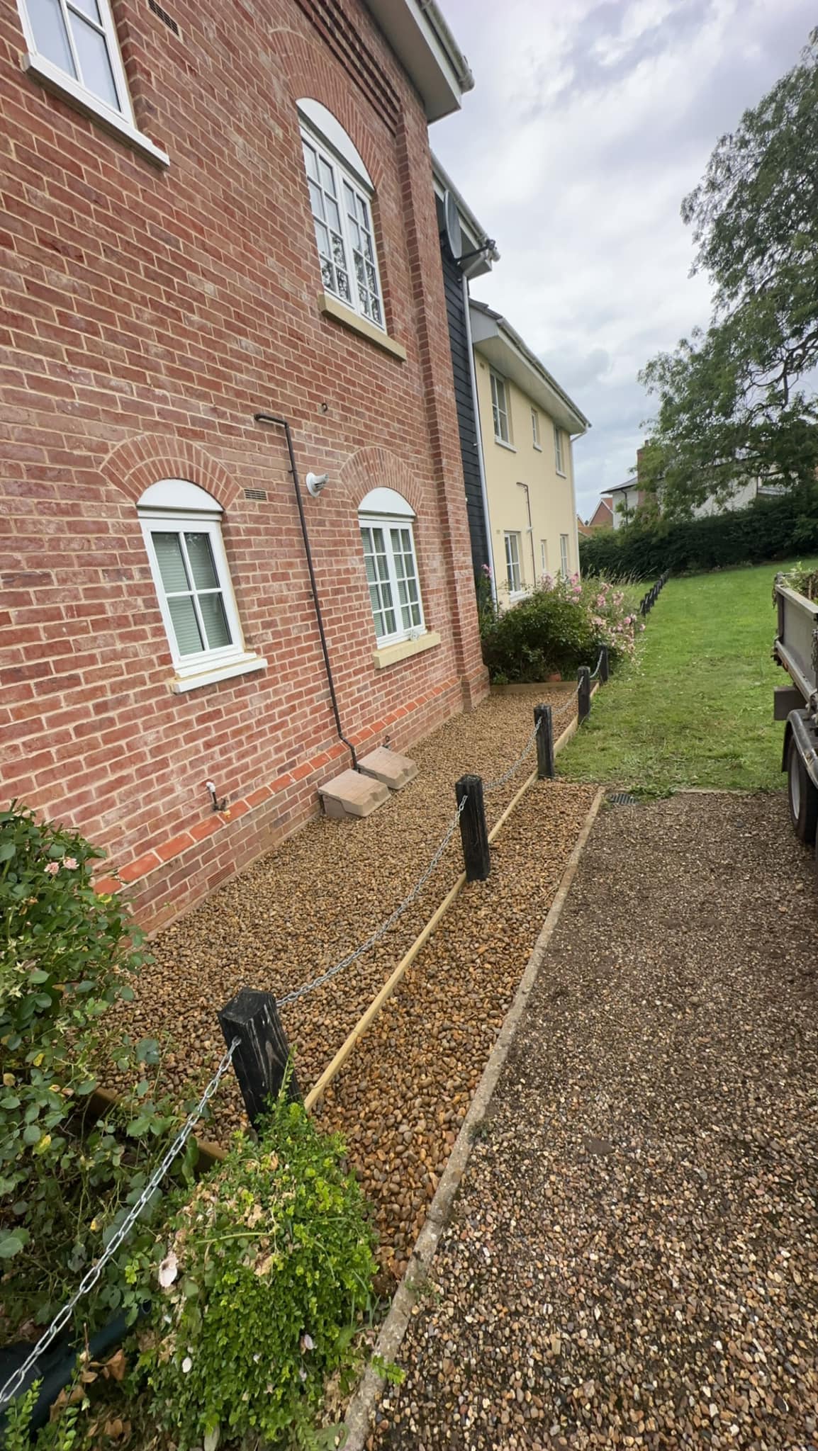 Landscaping and building project by Beales Building & Landscaping in Norfolk