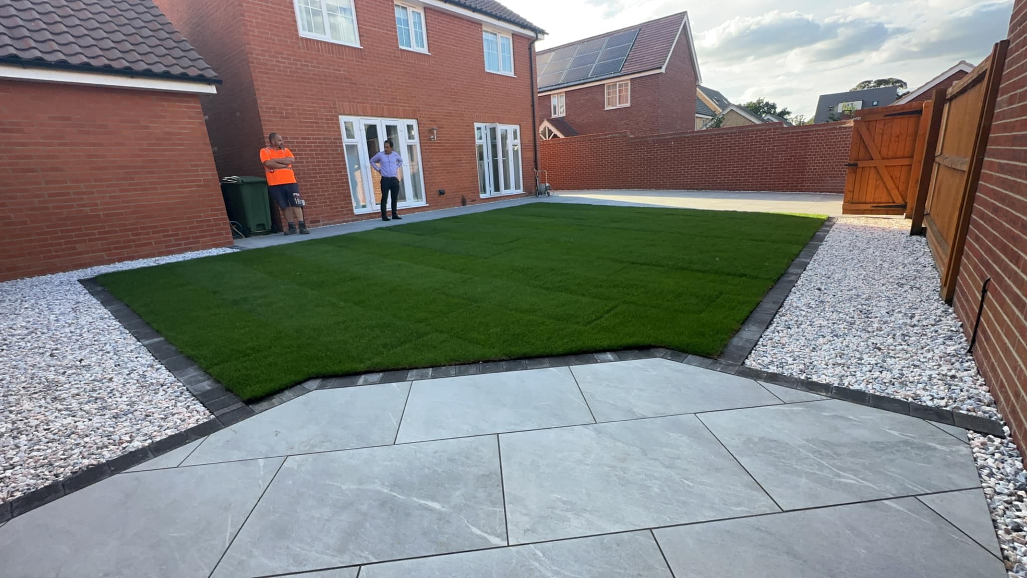 Landscaping and building project by Beales Building & Landscaping in Norfolk
