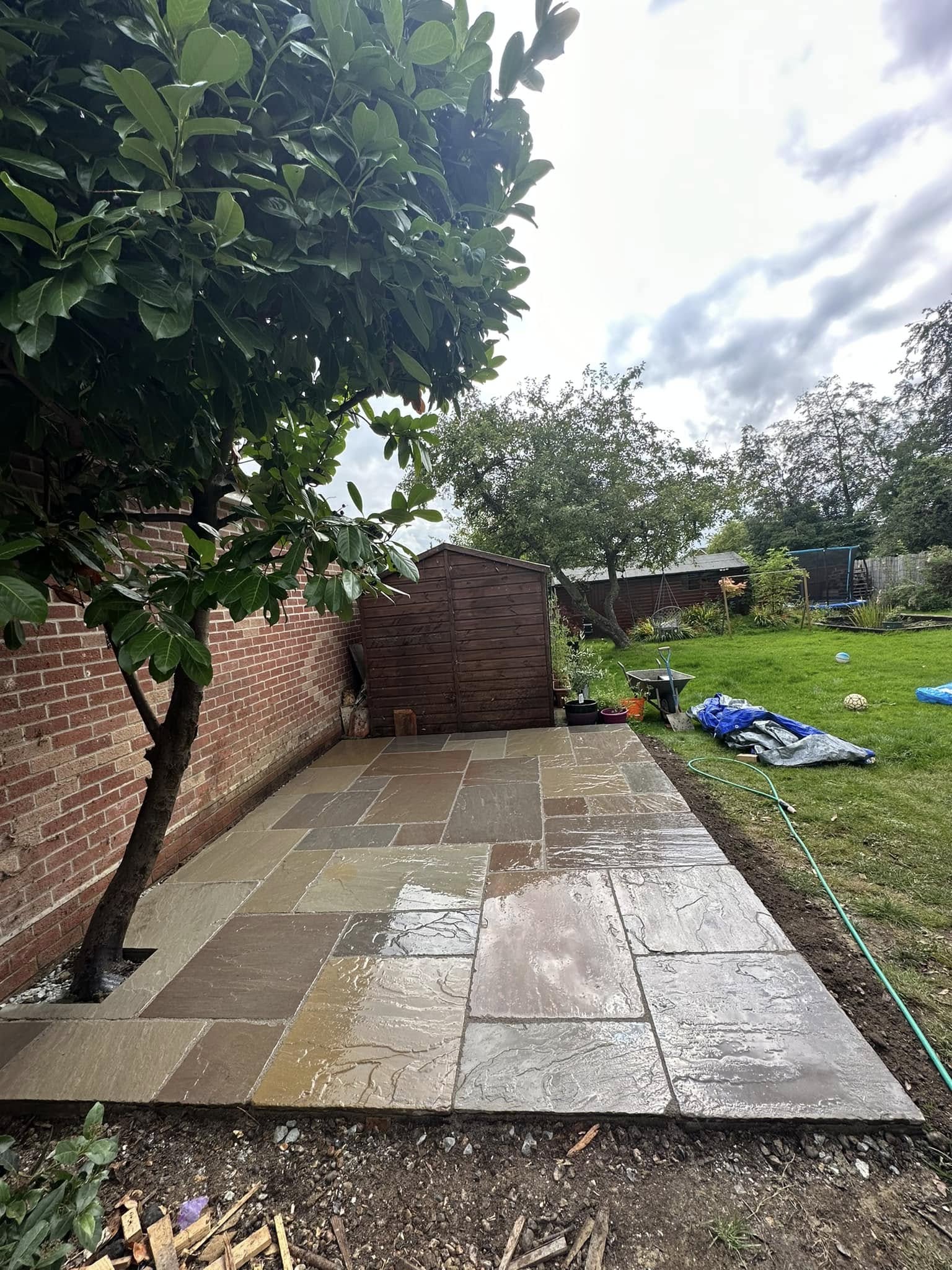Landscaping and building project by Beales Building & Landscaping in Norfolk