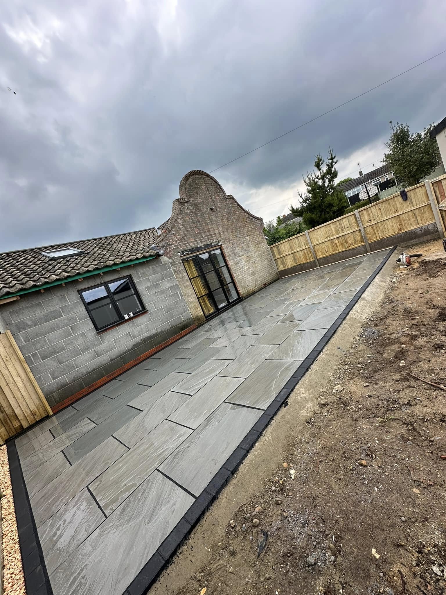 Landscaping and building project by Beales Building & Landscaping in Norfolk