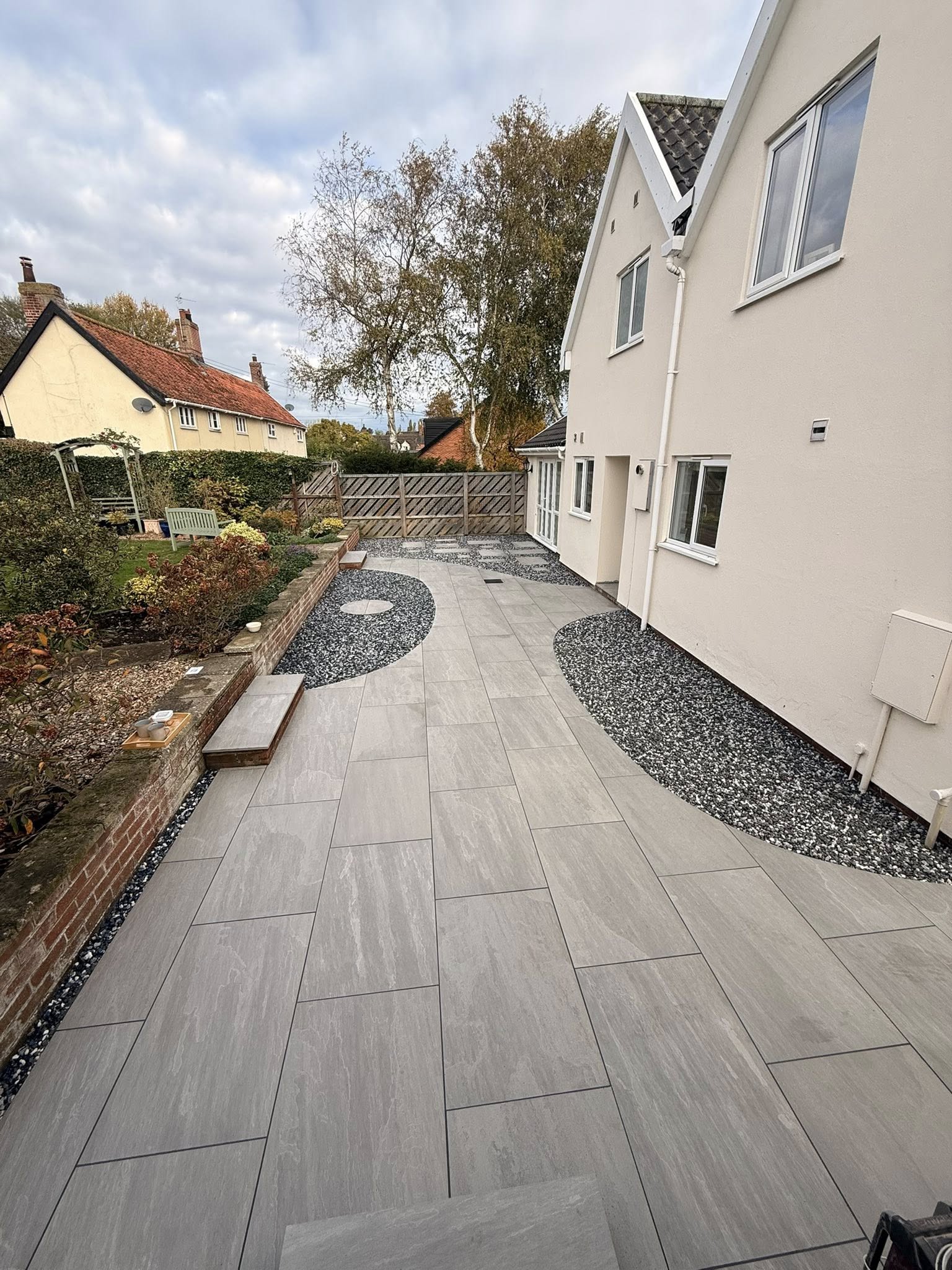 Landscaping and building project by Beales Building & Landscaping in Norfolk