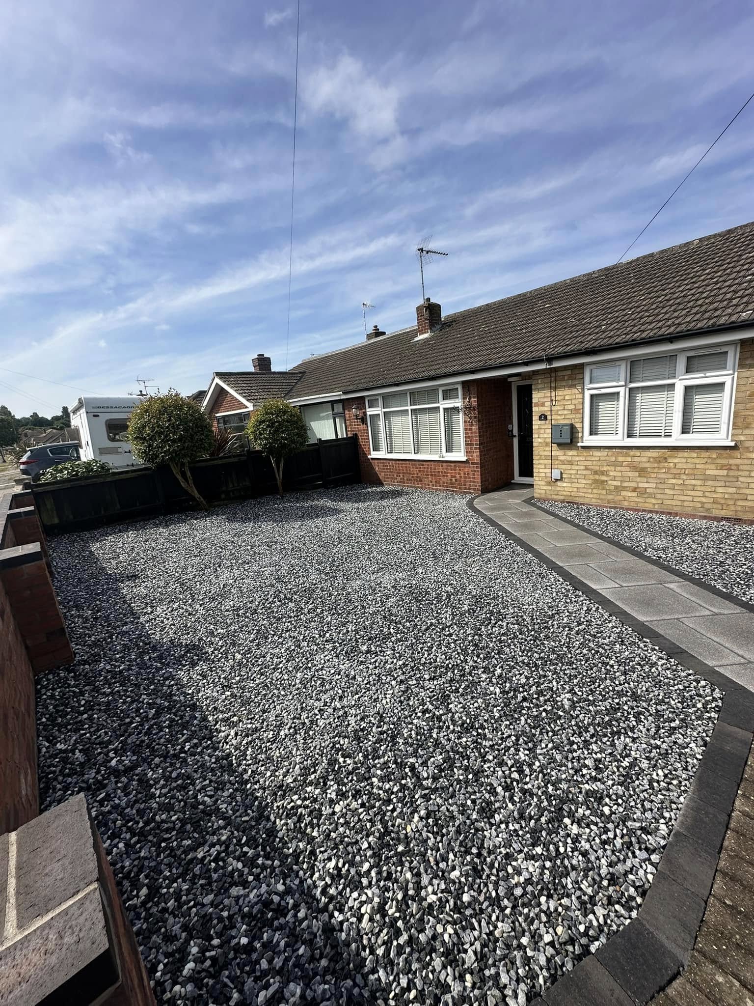 Landscaping and building project by Beales Building & Landscaping in Norfolk