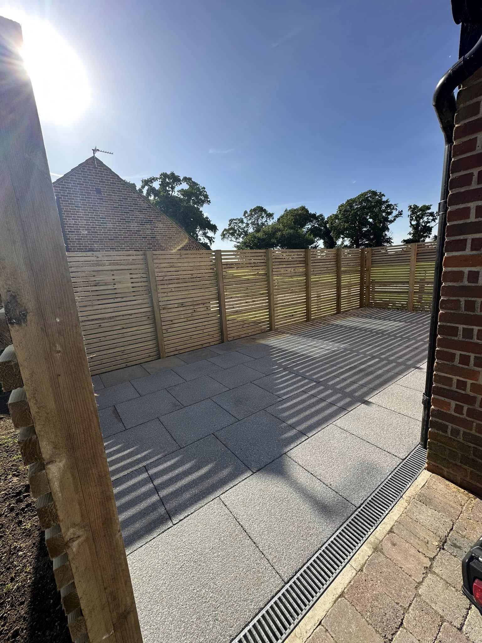 Landscaping and building project by Beales Building & Landscaping in Norfolk